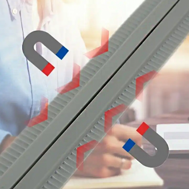Gray magnetic strip