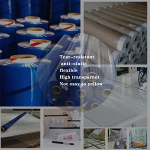 China PVC transparent film factory production